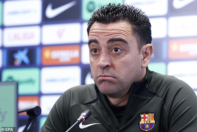 Les commentaires du président du Barça semblaient viser l'ancien entraîneur Xavi