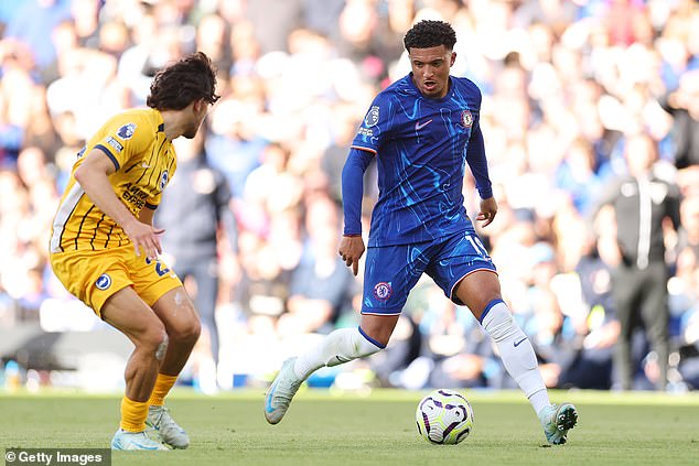 Jadon Sancho, qui a brillamment commencé sa carrière à Chelsea, pourrait revenir sous l'égide de Carsley.