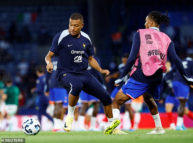 Mbappe ne participera pas aux prochains matchs de l'équipe de France