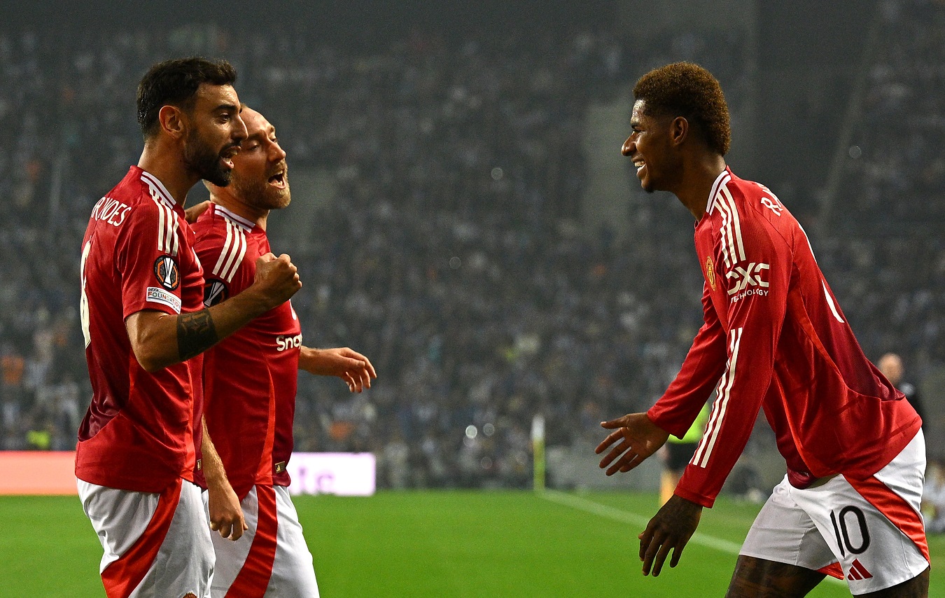 Marcus Rashford contre Porto