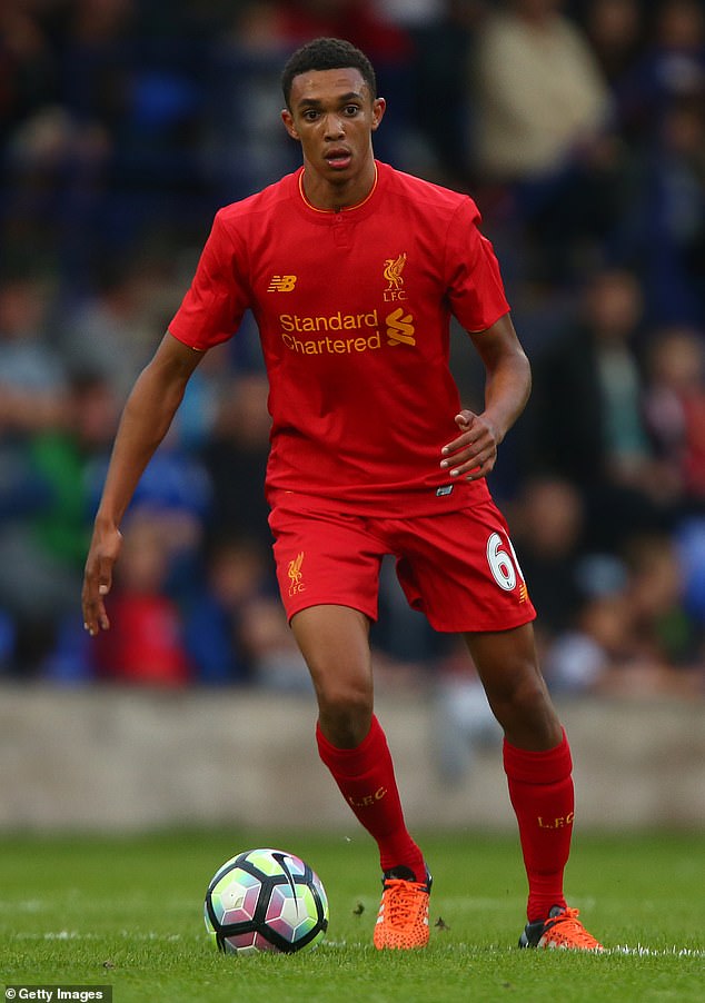 Alexander-Arnold a debuté avec Liverpool en 2016