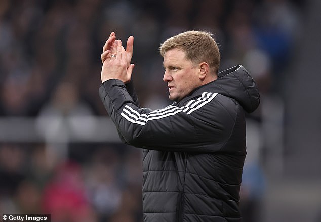 Eddie Howe à St James' Park