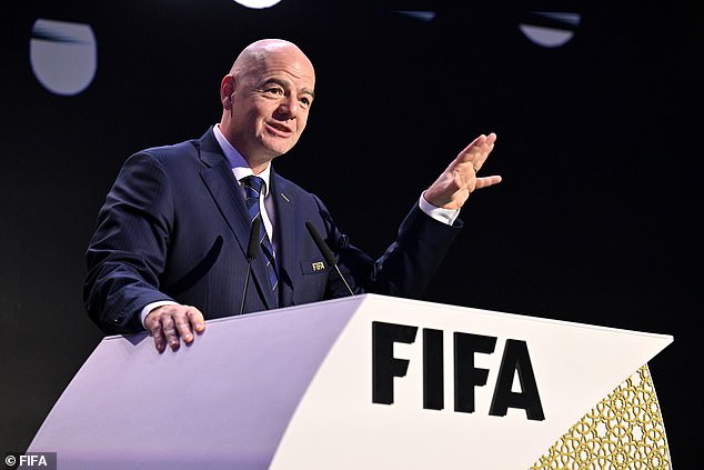 Gianni Infantino, président de la FIFA