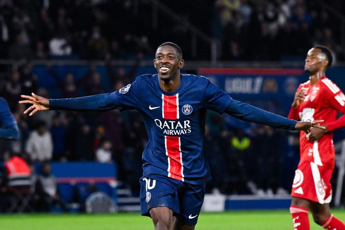 Dembélé en action