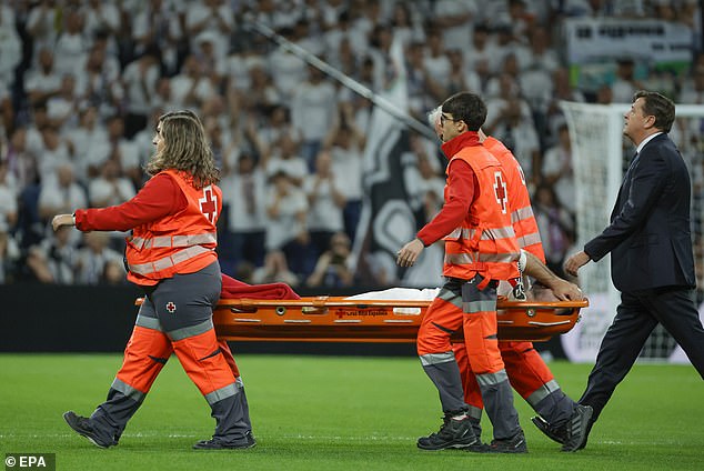 Dani Carvajal en situation de blessure