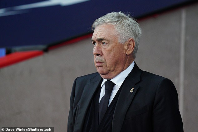 Carlo Ancelotti, entraîneur du Real Madrid