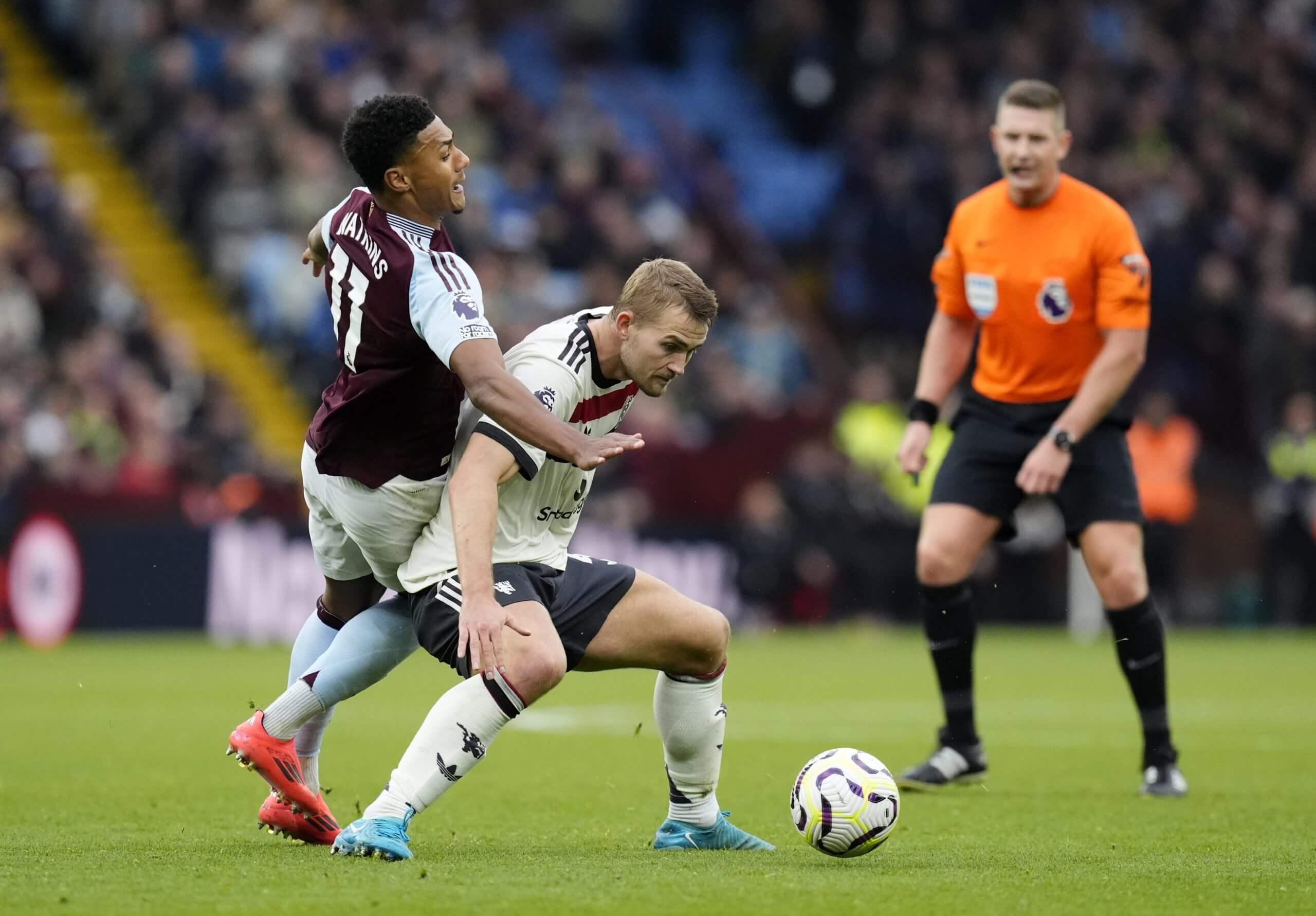 Match entre Manchester United et Aston Villa