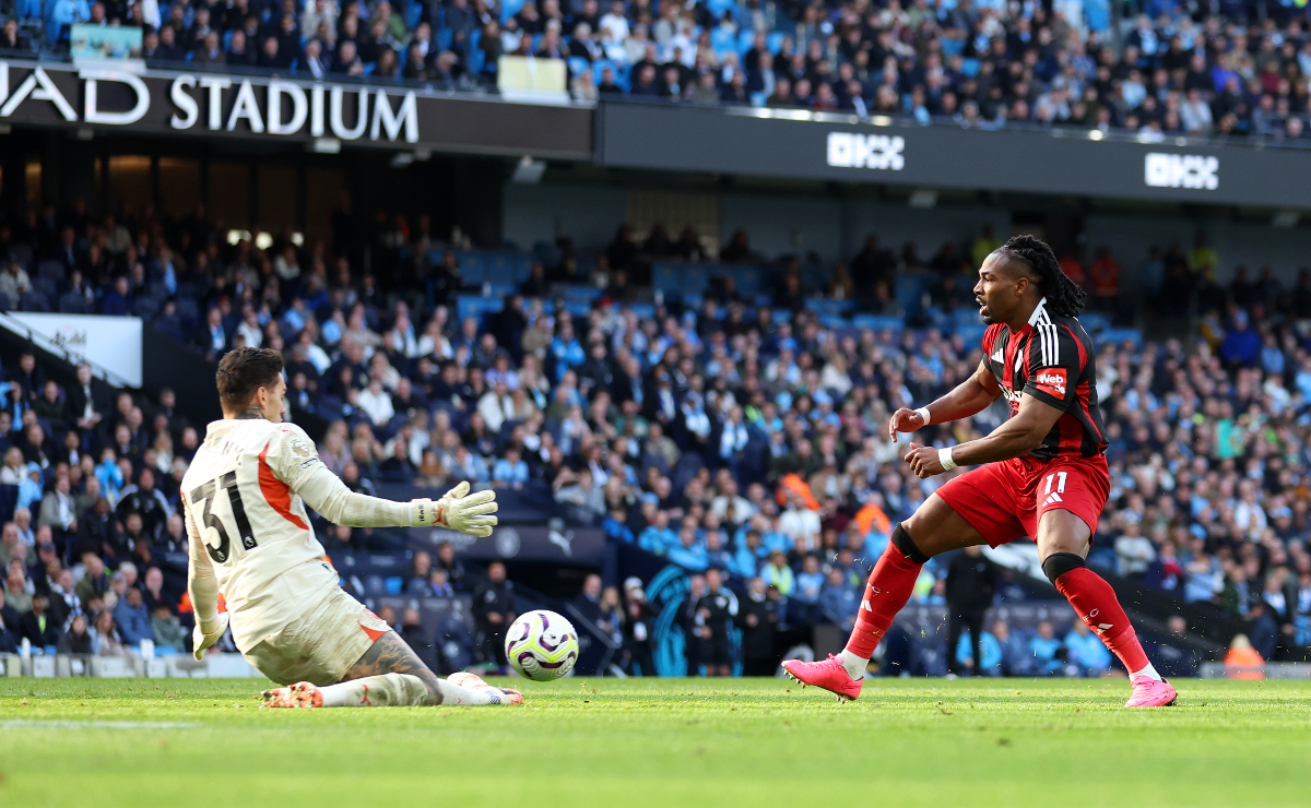 Ederson a été clé dans la victoire de Man City contre Fulham. (Photo de Carl Recine/Getty Images)