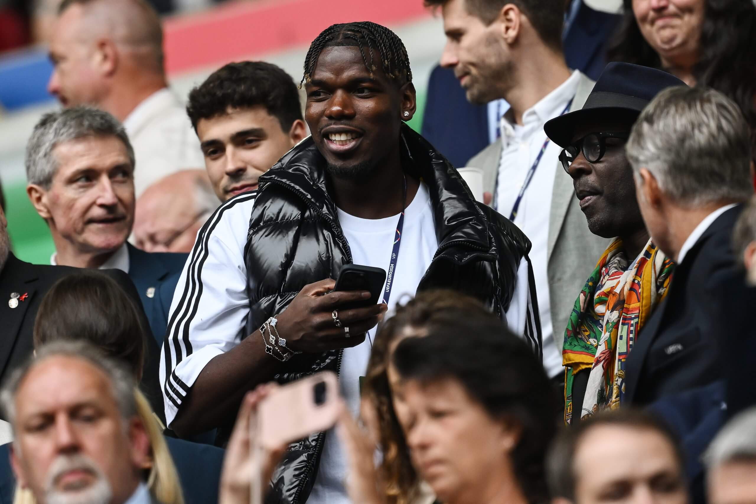 Paul Pogba en conférence de presse