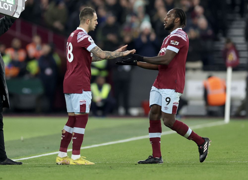 Antonio et Ings West Ham