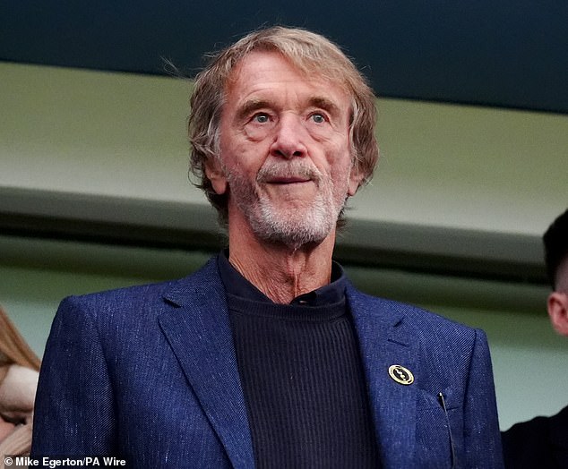 Sir Jim Ratcliffe et les dirigeants du club