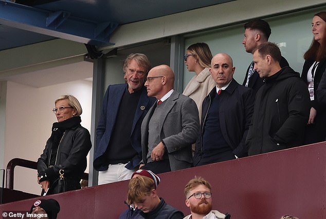 Sir Jim Ratcliffe et la direction de Man United tenent une réunion cruciale à Londres