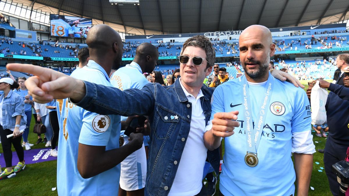 Noel Gallagher et Pep Guardiola