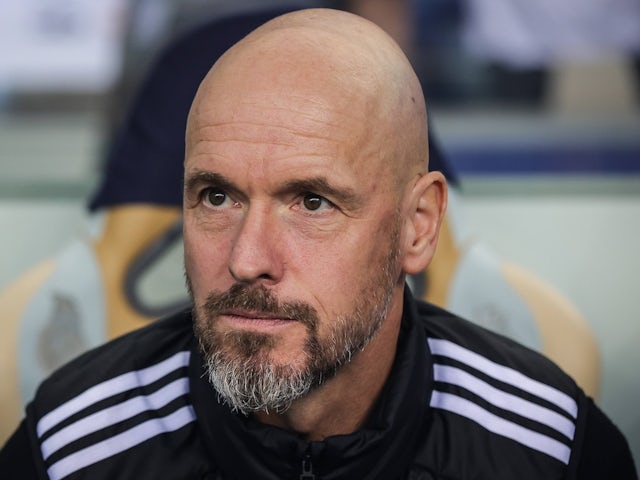 Erik ten Hag, entraîneur de Manchester United