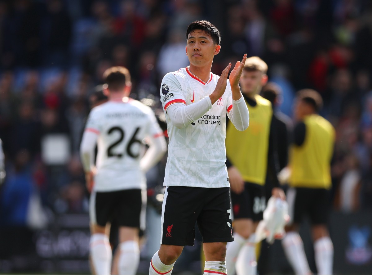 Wataru Endo Crystal Palace Liverpool