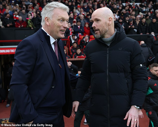 David Moyes et Erik ten Hag