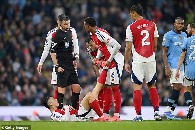 Gabriel Martinelli lors du match contre Southampton