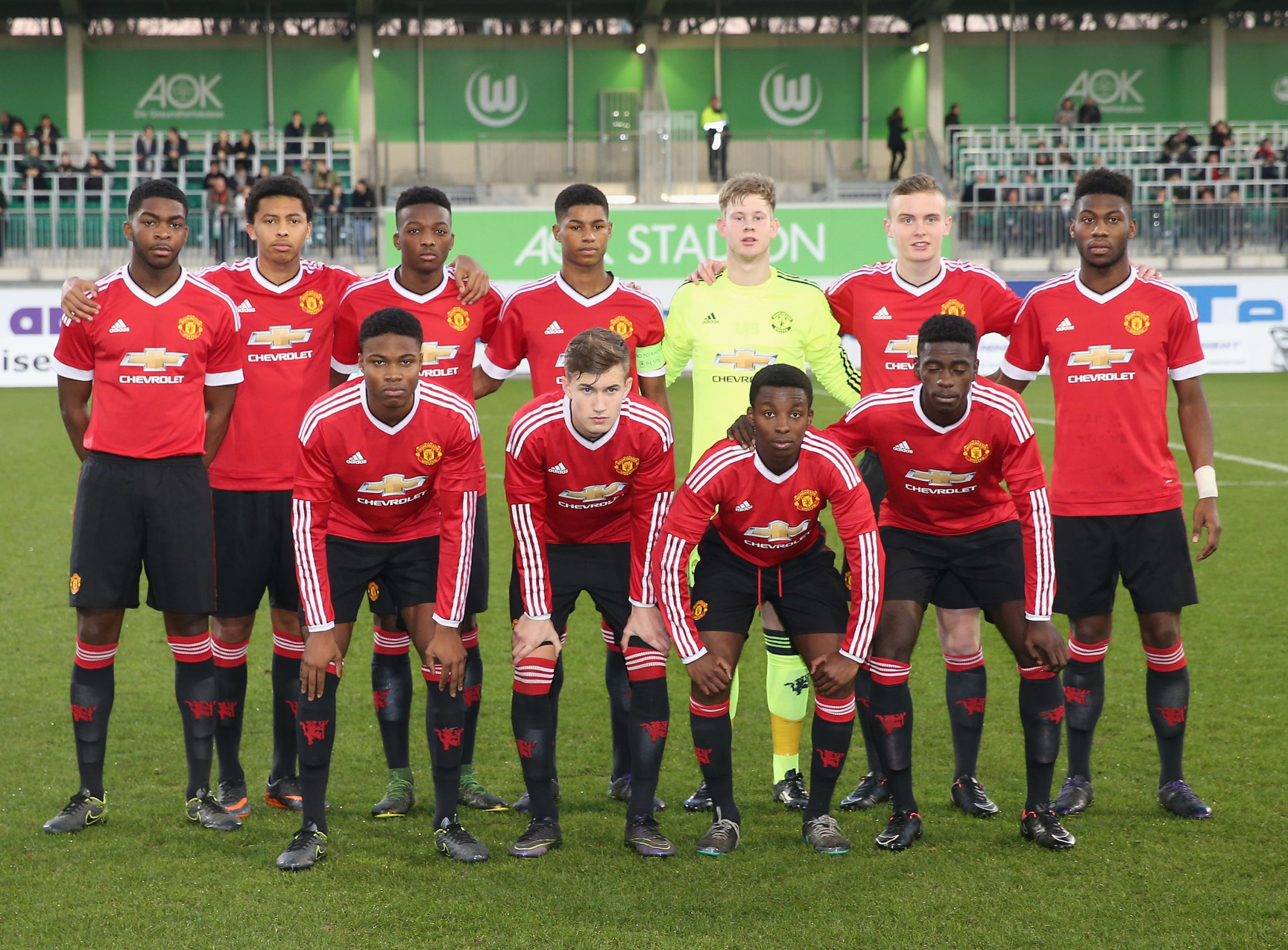 Man United, Uefa Youth League, Rashford, Redmond