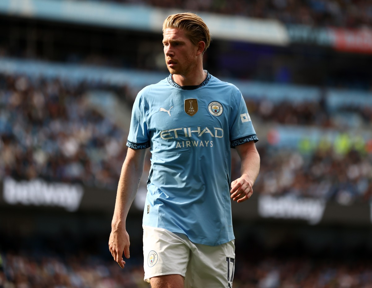 Kevin De Bruyne en action pour Manchester City