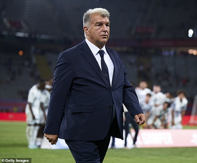 Président du club Joan Laporta