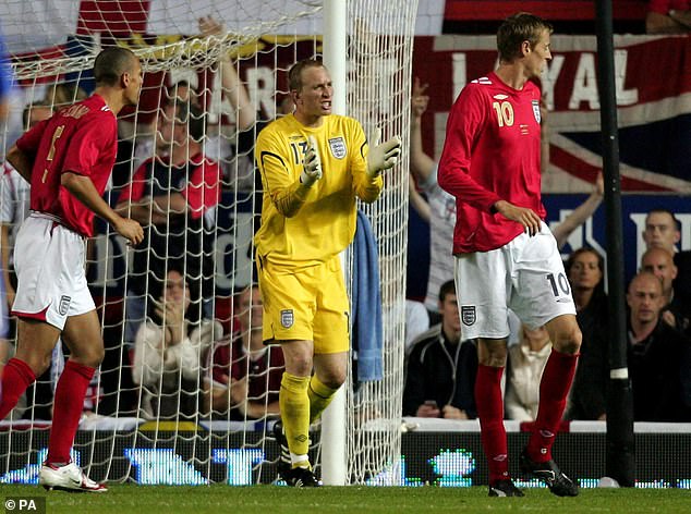 Chris Kirkland officiel cap England