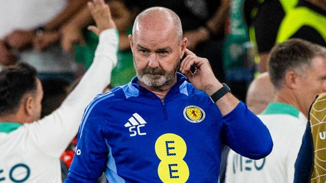 Entraîneur de l'équipe nationale écossaise Steve Clarke