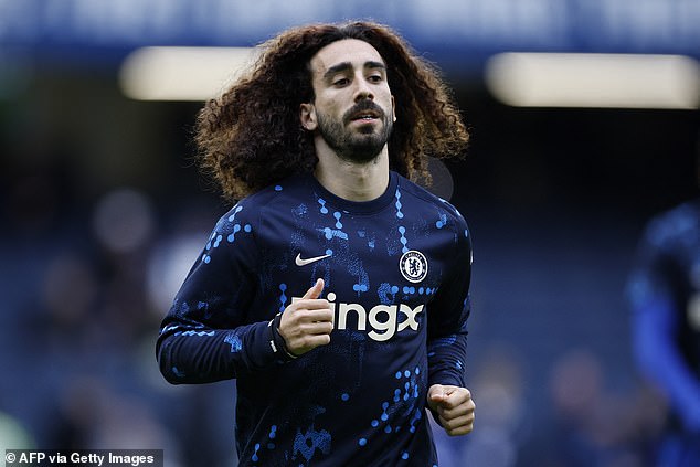 Marc Cucurella et Cole Palmer