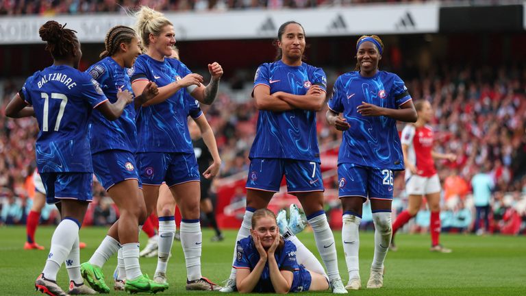 Mayra Ramirez a marqué le premier but de Chelsea contre Arsenal