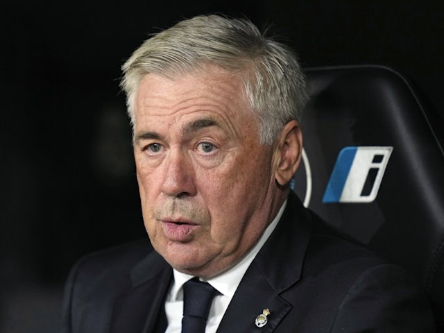 Carlo Ancelotti, entraîneur du Real Madrid, le 24 septembre 2024