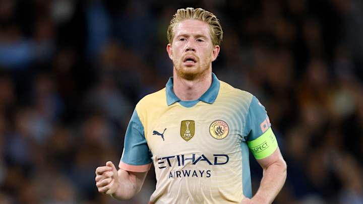 Kevin De Bruyne is nursing a thigh injury