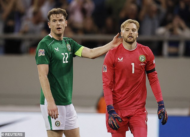 Caoimhin Kelleher a commis une erreur coûteuse lors de la défaite de l'Irlande contre la Grèce