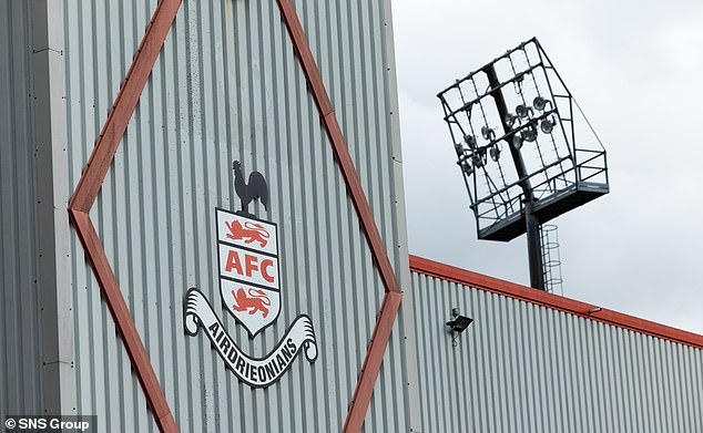 Airdrie claim they have identified and banned the perpetrator of the racial abuse