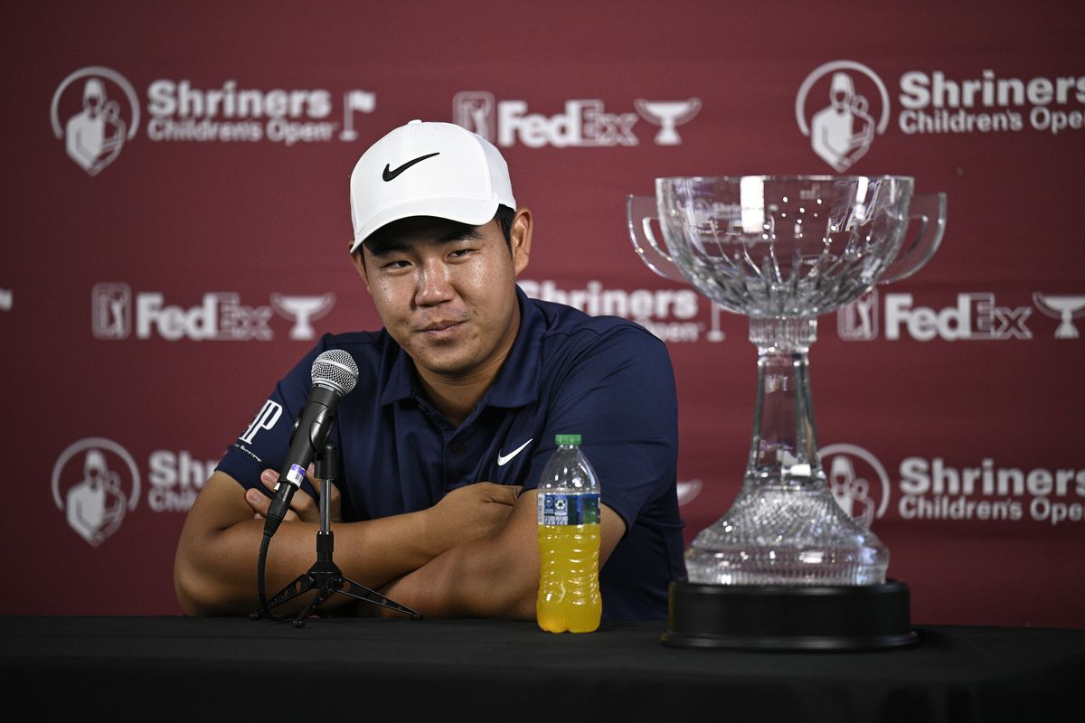 Tom Kim lors du Shriners Children’s Open