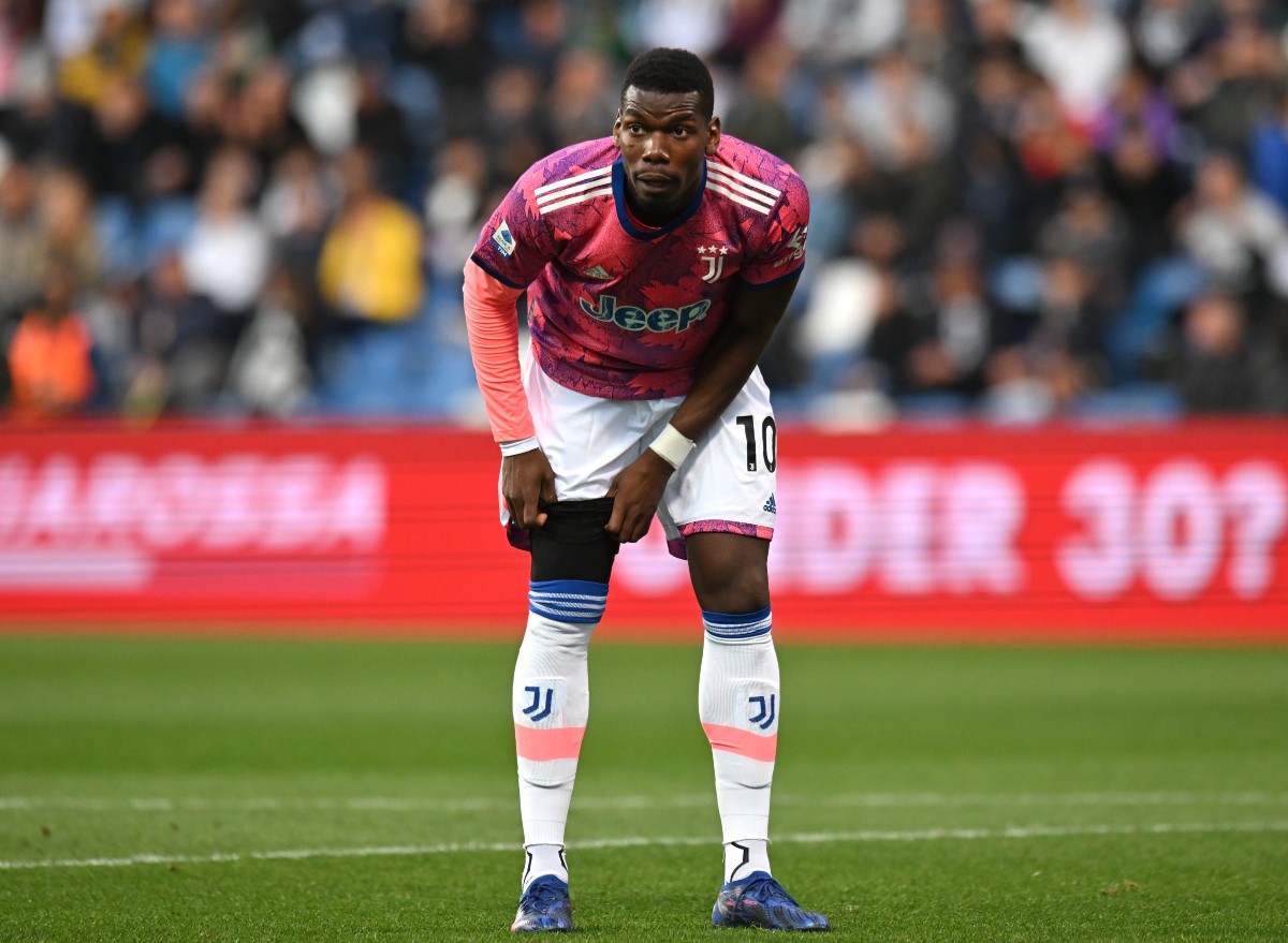 Paul Pogba en action pour la Juventus