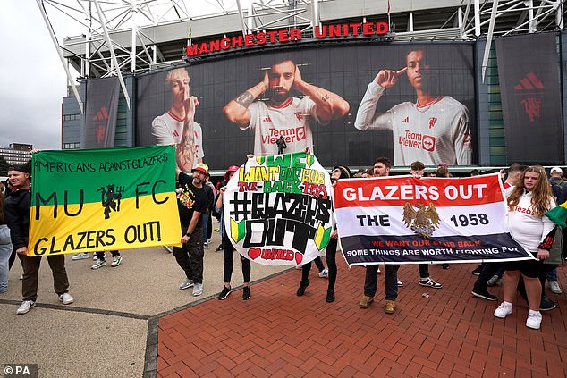 Un groupe de supporters de Manchester United, The 1958, a organisé des manifestations contre les Glazers ces dernières années.