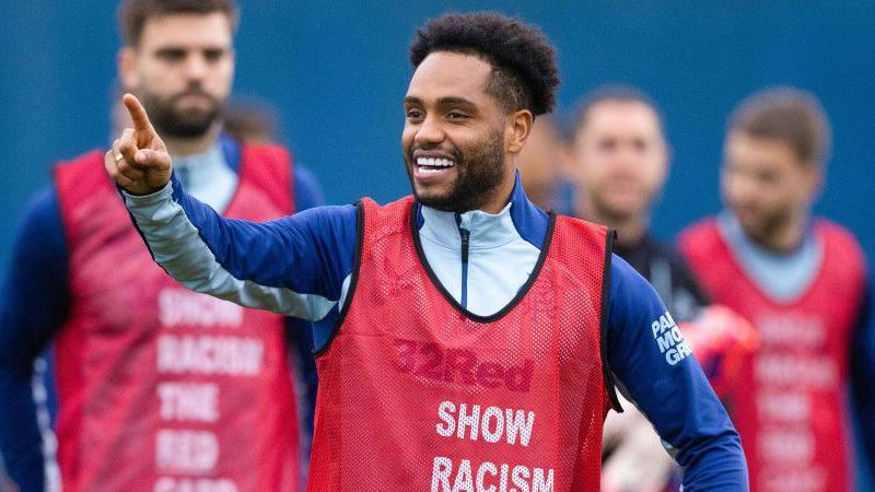 Danilo en entraînement pour les Rangers