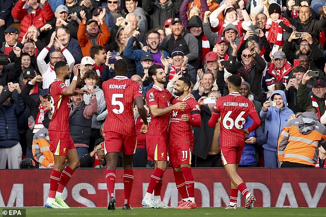 La victoire de Liverpool contre Chelsea a permis au club de terminer le week-end en tête du classement de la Premier League.