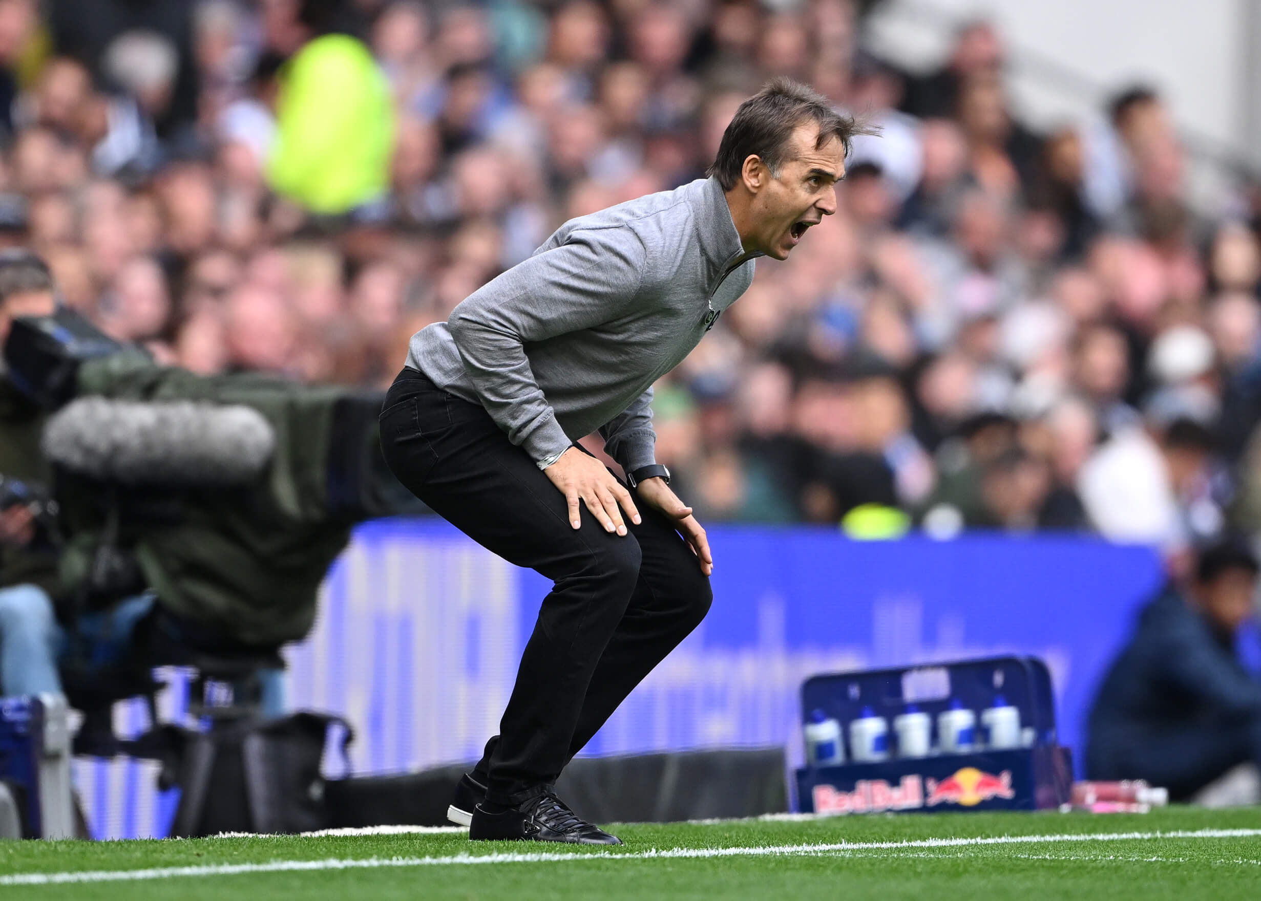 Julen Lopetegui sur le banc