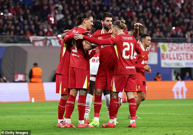 Les Reds ont maintenu leur parcours sans défaite en Ligue des Champions en battant Leipzig