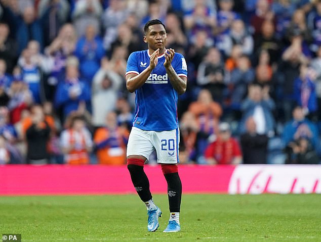 Alfredo Morelos avec les Rangers