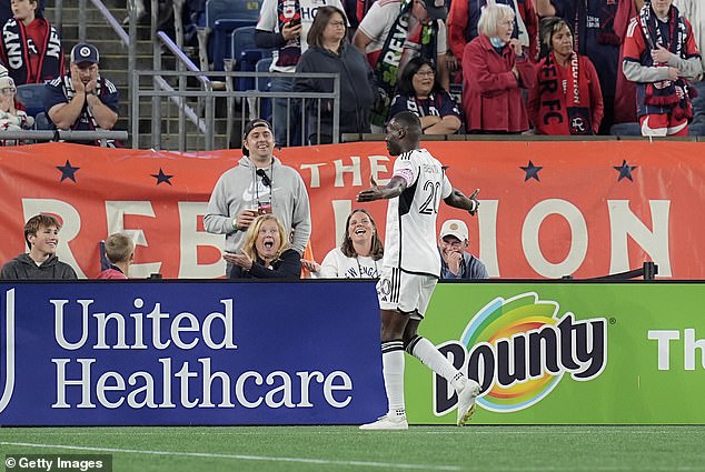 Christian Benteke a remporté le Golden Boot de la MLS après avoir marqué 23 buts pour DC United