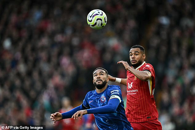 Reece James lors de son retour de blessure