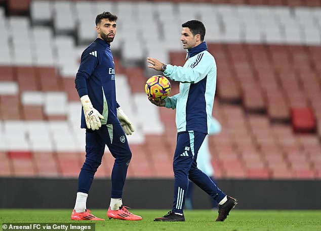 David Raya admet qu'Arsenal ne peut pas continuer à jouer avec moins de joueurs si l'équipe veut remporter la Premier League cette saison