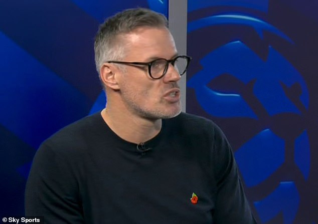 Jamie Carragher n'était pas impressionné par la performance de son ancien club