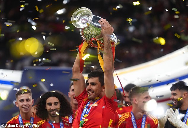 Rodri a joué un rôle majeur dans la victoire de l'Espagne à l'Euro 2024 en Allemagne.