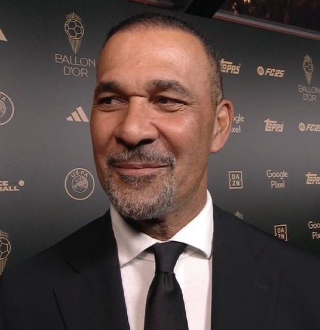 Ruud Gullit soutient Vinicius