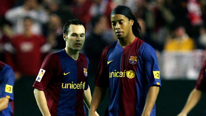 Ronaldinho a joué avec Andres Iniesta pendant cinq ans