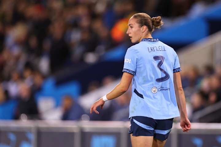 Naomi Layzell lors de son premier match