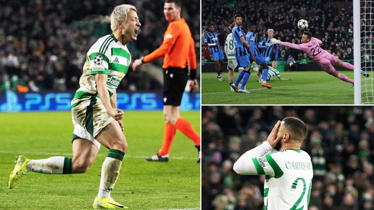 Celtic sauvé par Maeda face à Club Brugge en Ligue des Champions