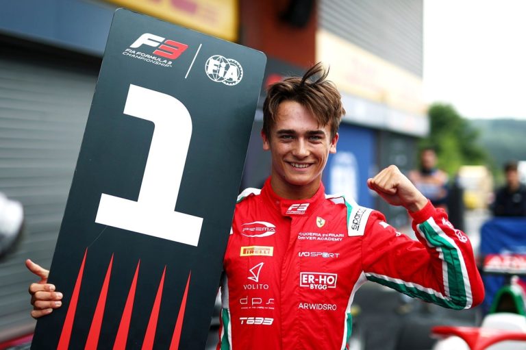 Dino Beganovic remplace Correa en F2 pour la fin de saison